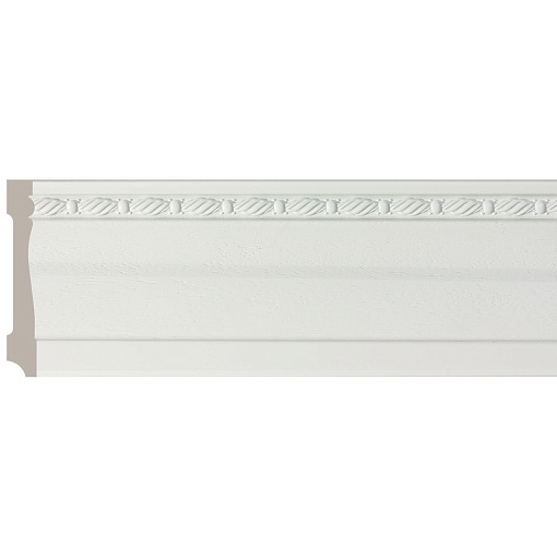 195-16 Плинтус 95, Белый матовый