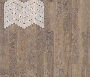 Паркет Елка Французская Lab Arte Chevron Дуб Селект Деликат лак 600/490х110х14/3/45° в магазине напольных покрытий «Стильный пол»