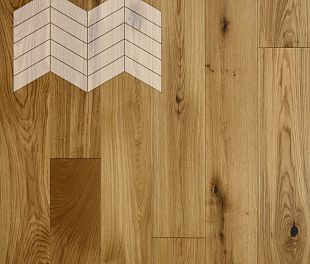 Паркет Елка Французская Lab Arte Chevron Дуб Рустик лак без браша 400/337х110х14/3/60° в магазине напольных покрытий «Стильный пол»
