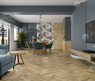 Кварцвинил SPC ламинат Дуб Кастор ЕСО 13-34 MC