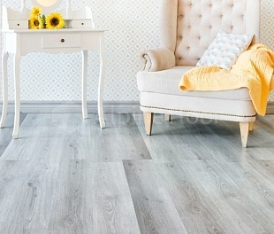 Кварцвинил LVT плитка ДУБ ПЕПЕЛЬНЫЙ ECO 5-16