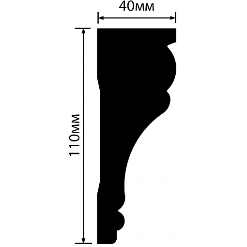 Карниз HIWOOD T1011