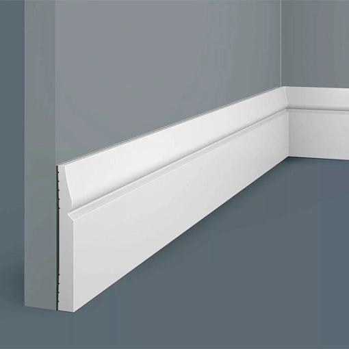 Плинтус PX031, 82х11, 2000мм, Экополимер/18