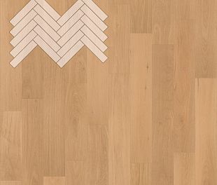 Паркет Елка Английская Lab Arte Angle Дуб Натур Флора лак 500х110х14/3 в магазине напольных покрытий «Стильный пол»