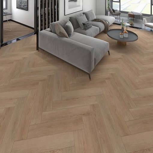 ПВХ Покрытие Calitex Elementals Carlton Herringbone Click ES103 610x150x4 (1,83 м2)