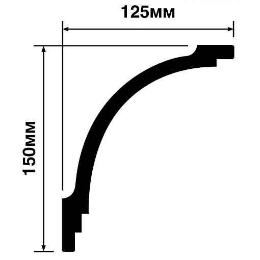 Карниз HIWOOD A195