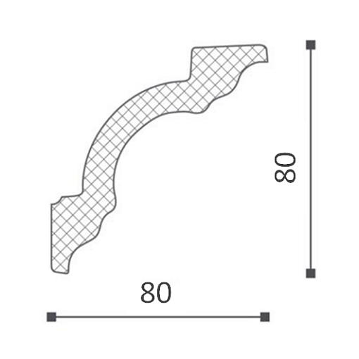 Карниз NMC А1 NOMASTYL (LX-110R)