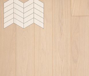 Паркет Елка Французская Lab Arte Chevron Дуб Рустик Лана лак 400/328х125х14/3/60° в магазине напольных покрытий «Стильный пол»