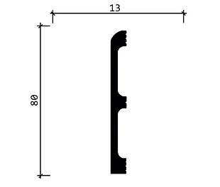 Плинтус DD706