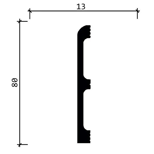 Плинтус DD706