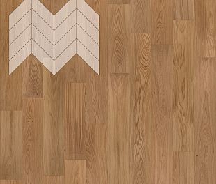 Паркет Елка Французская Lab Arte Chevron Дуб Рустик Прозрачное масло 600/450х150х14/3/45° в магазине напольных покрытий «Стильный пол»