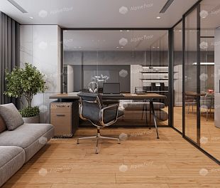 Кварцвинил SPC ламинат Дуб классический ЕСО 162-7 MC