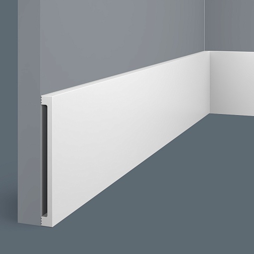 Плинтус PX057, 100х10, 2000мм, Экополимер/30