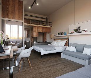 Кварцвинил SPC Ламинат DAMY FLOOR Family Орех Американский