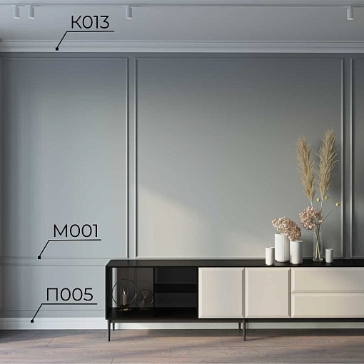 Карниз KX013, 95х75, 2000мм, Экополимер/18