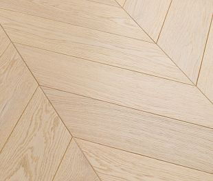 Паркет Елка Французская Lab Arte Chevron Дуб Натур Лана лак 600/475х125х14/3/45° в магазине напольных покрытий «Стильный пол»