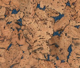 Настенное пробковое покрытие Monte Blue в магазине напольных покрытий «Стильный пол»