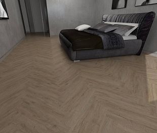 Кварцвинил ПВХ Покрытие Calitex Originals Amazon Herringbone Click OG303 610x150x4 (1,83 м2)