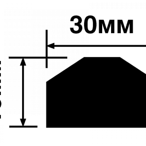 Молдинг HIWOOD TRS30
