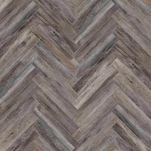 Кварц-винил CronaFloor Herringbone Дуб Реймс H008