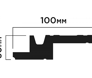 Карниз HIWOOD A100V1