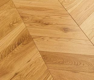 Паркет Елка Французская Lab Arte Chevron Дуб Рустик 1015 лак 400/328х125х14/3/60° в магазине напольных покрытий «Стильный пол»