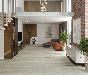 Кварцвинил SPC ламинат Дуб серебряный ABA ECO 7-22 MC