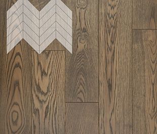 Паркет Елка Французская Lab Arte Chevron Дуб Рустик Ариста лак 600/475х125х14/3/45° в магазине напольных покрытий «Стильный пол»