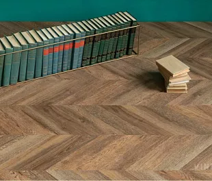 Кварцвинил RI153610CL4 Шеврон Нормандия Glue