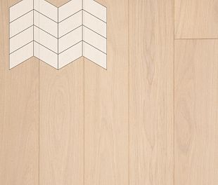 Паркет Елка Французская Lab Arte Chevron Дуб Селект Лана лак 400/313х150х14/3/60° в магазине напольных покрытий «Стильный пол»