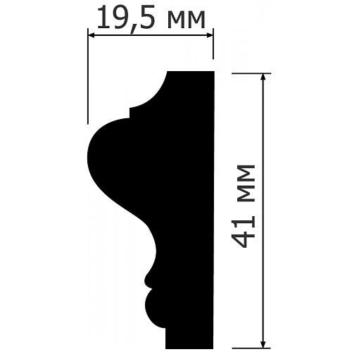 Молдинг HIWOOD LD40
