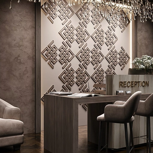 3D орнамент, арт.04, грунт