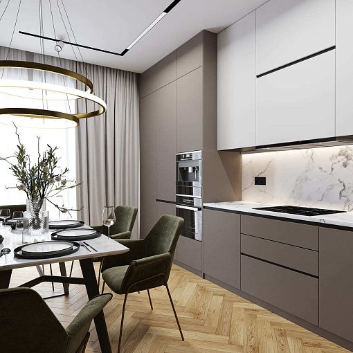 Инженерная доска AlixFloor, Коллекция Английская ёлка, Дуб эксквизит браш