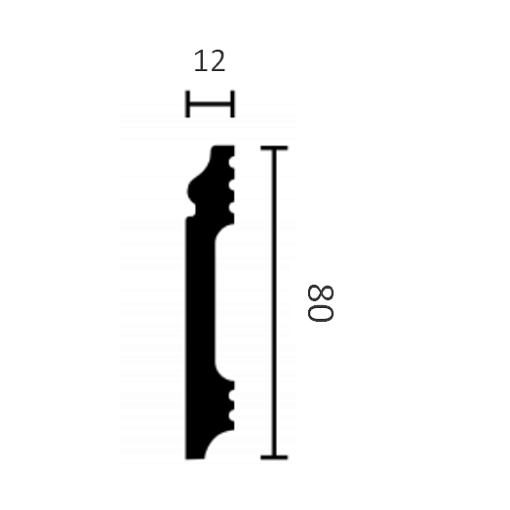 Плинтус гибкий FL1 Flex WALLSTYLE