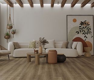 Кварцвинил Alpine floor LVT плитка Дуб Дриада ЕСО 5-44