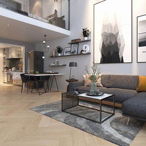 MS3610 My Step Herringbone Manor+ Ламинат "Дуб Кейптаун"