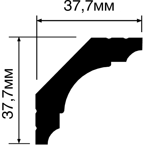 Карниз HIWOOD A53