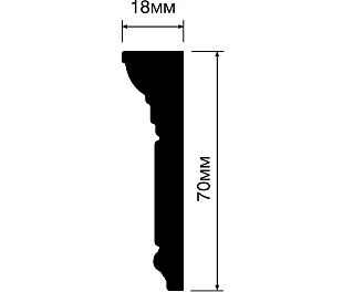 Карниз HIWOOD M1702