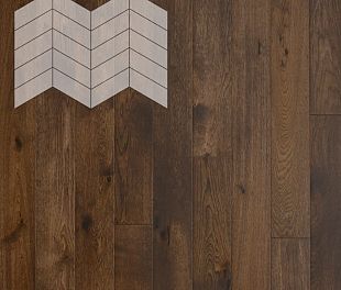 Паркет Елка Французская Lab Arte Chevron Дуб Натур Коньяк лак 400/328х125х14/3/60° в магазине напольных покрытий «Стильный пол»