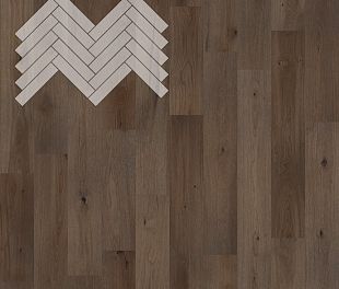 Паркет Елка Английская Lab Arte Angle Дуб Натур Кайт лак 500х110х14/3 в магазине напольных покрытий «Стильный пол»