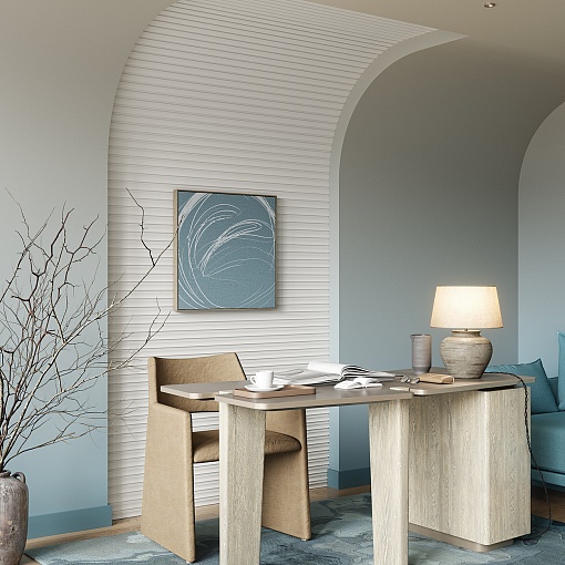 Плинтус PX049, 99х15, 2000мм, Экополимер/20