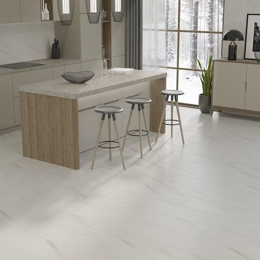 Ламинат Egger 8 mm 33 Large Aqua+ Мрамор Леванто Белый EPL245