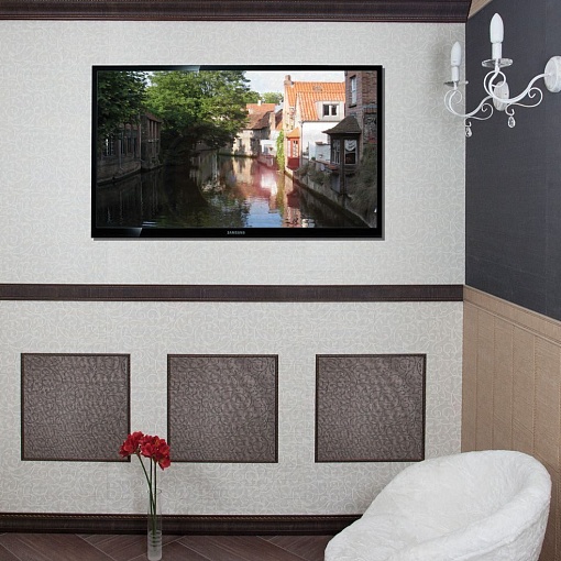 153-2 Плинтус 95,Красное дерево