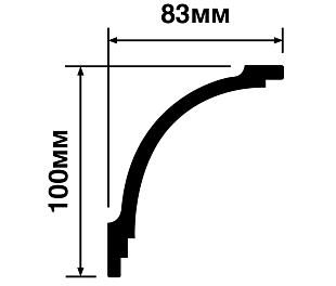 Карниз HIWOOD A130V1