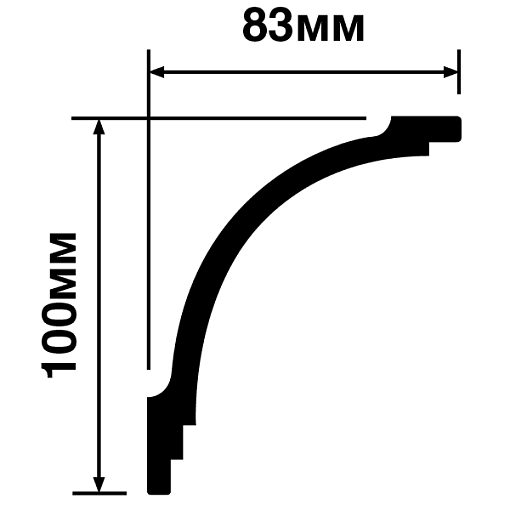 Карниз HIWOOD A130V1