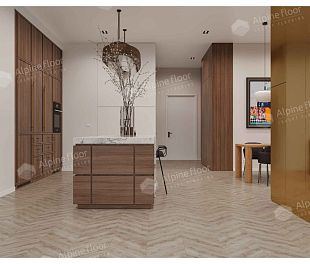 Кварцвинил SPC ламинат Гикори ECO 18-21 MC