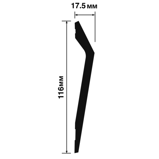 Декоративная панель HIWOOD LV141 BR396