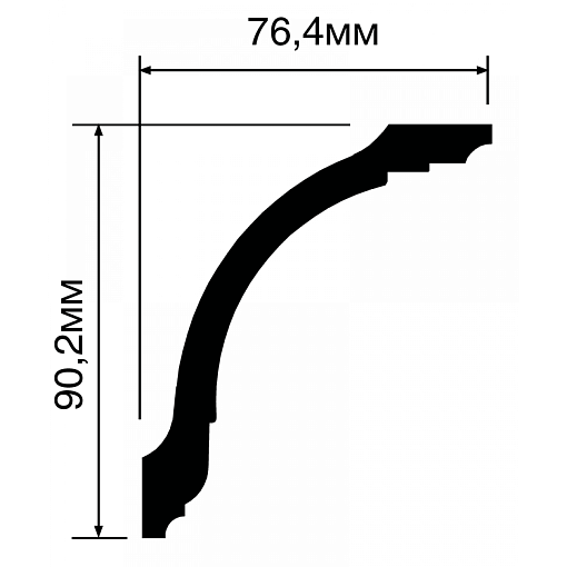 Карниз HIWOOD A118